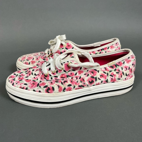 ❌SOLD❌ Kate Spade x Keds Floral Shoes - Picture 2 of 12